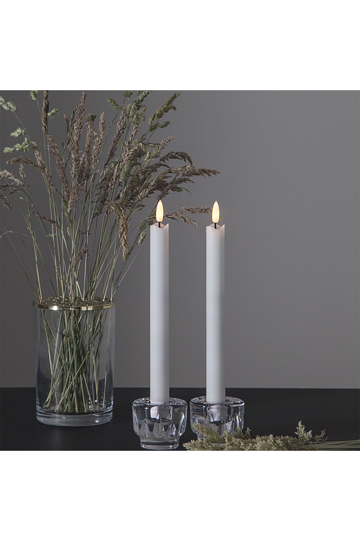 LED Kerze Antique | Batteriebetrieb mit Timer