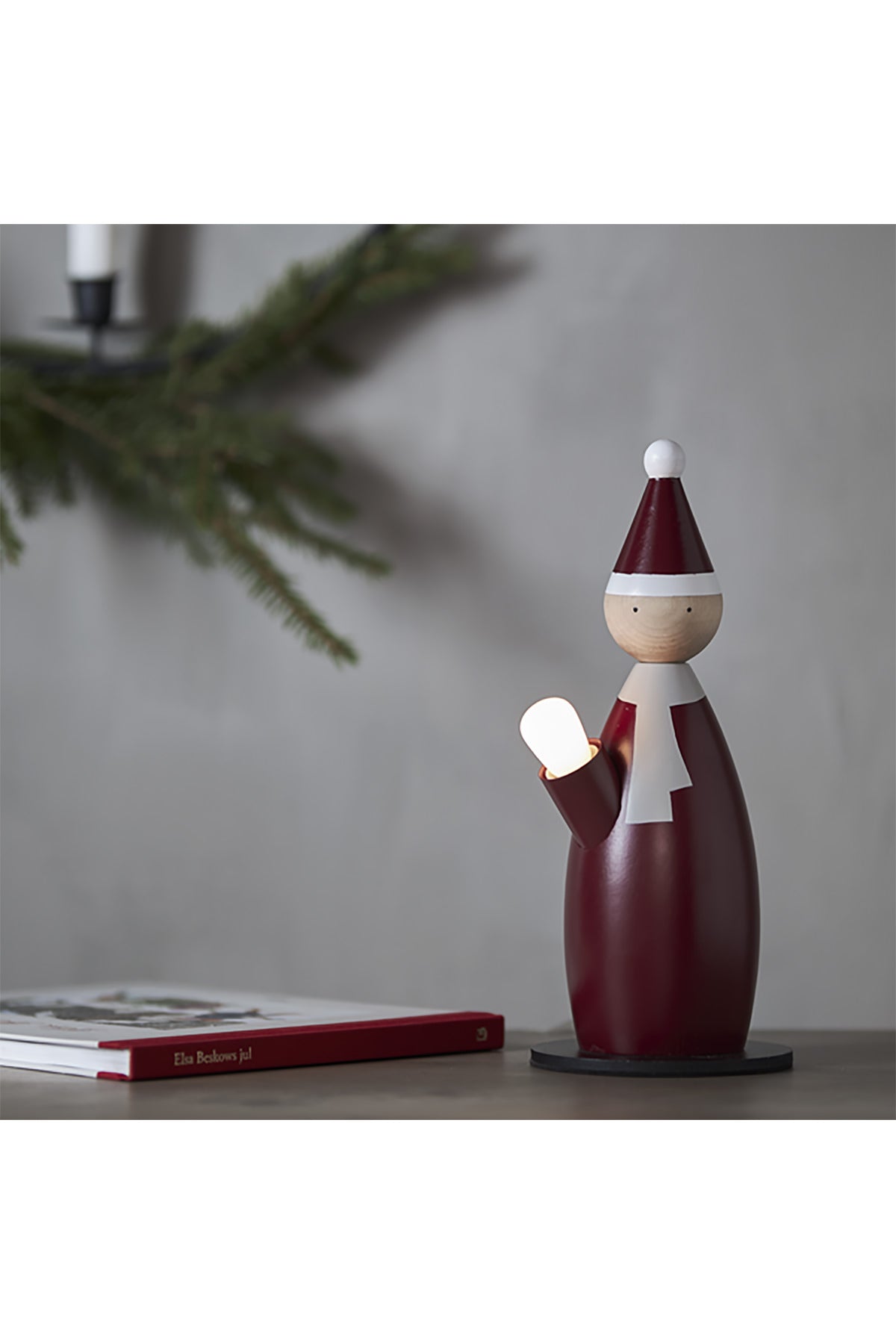 Kerzenleuchter Lucia Classic |36 cm, rot