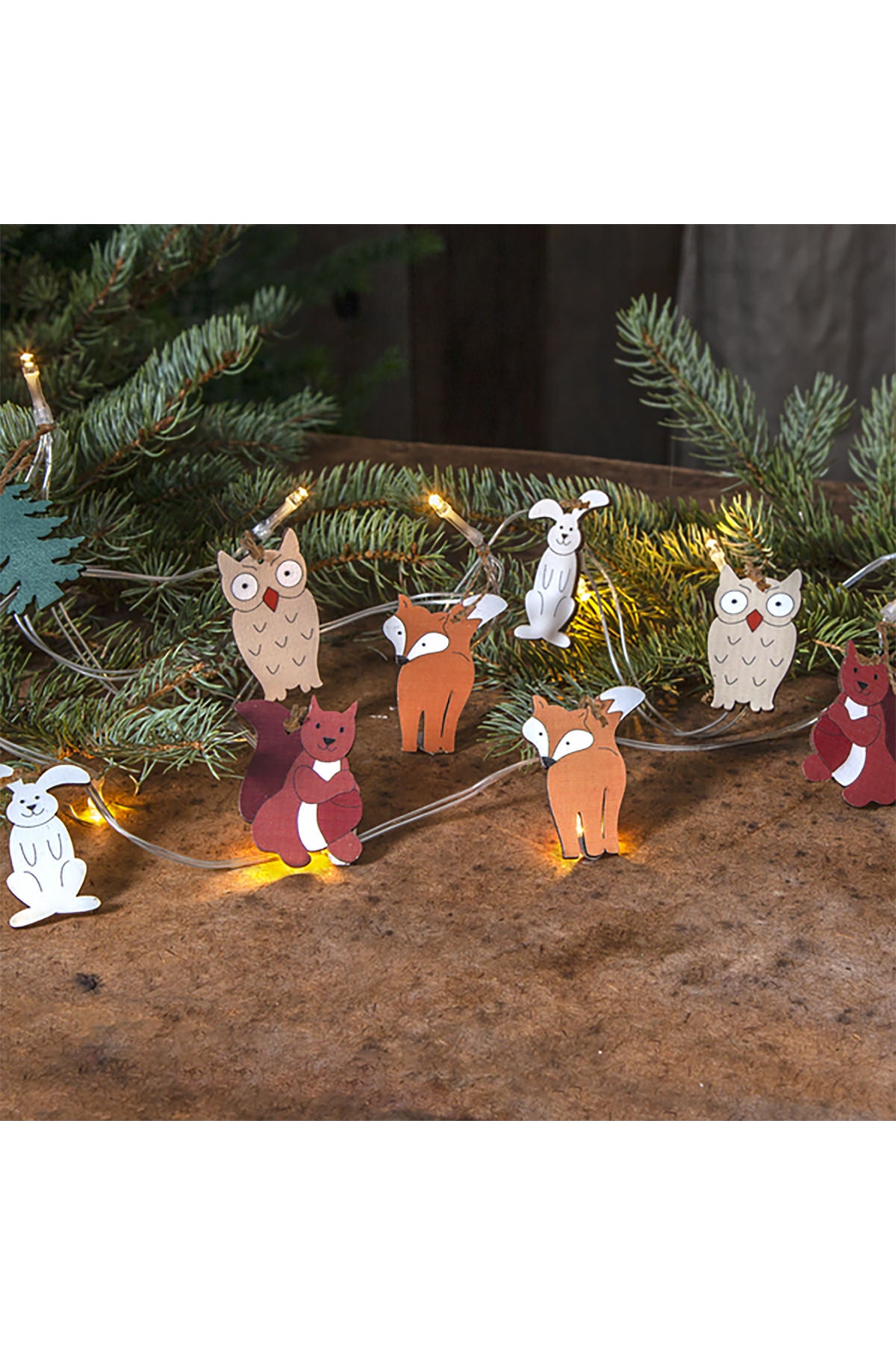 Lichterkette Forest Friends