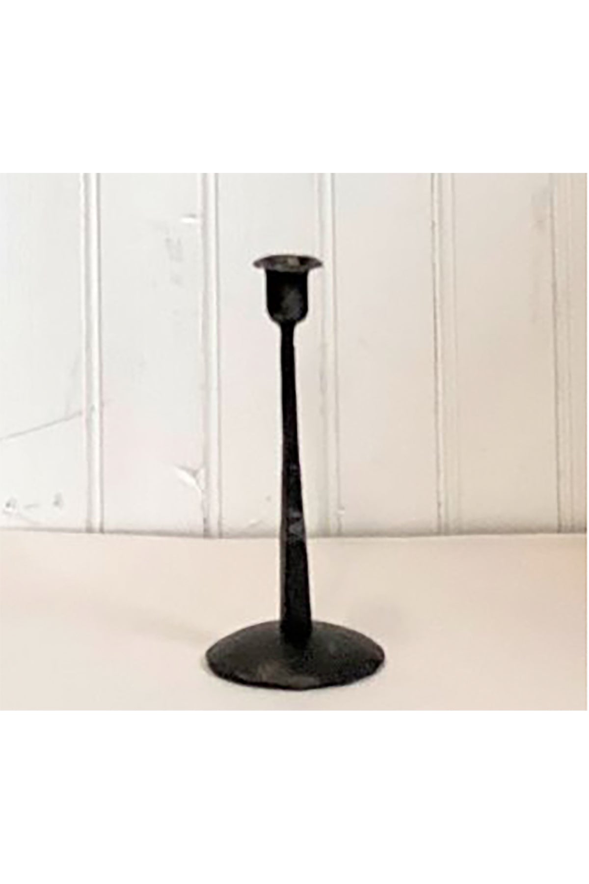 Kerzenhalter aus Eisen | schwarz