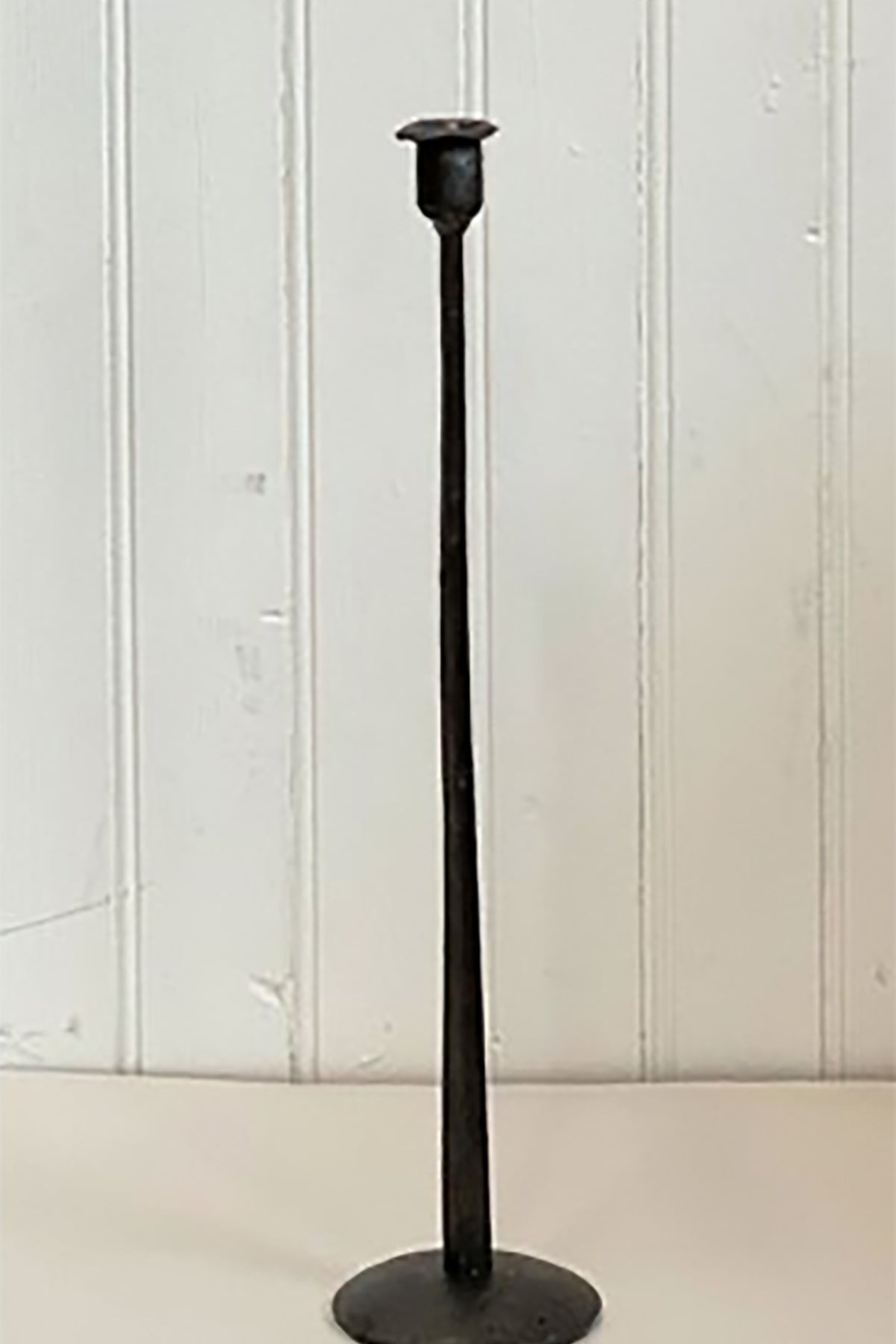 Kerzenhalter aus Eisen | schwarz