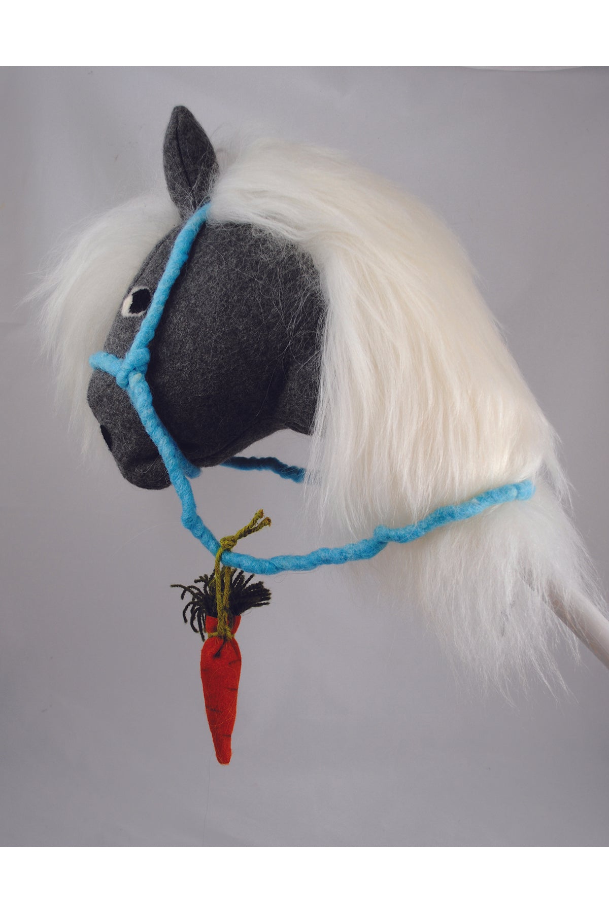 Steckenpferd, grau, 90cm