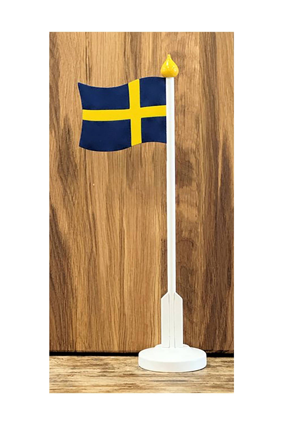Schweden Flagge Holz | 33 cm