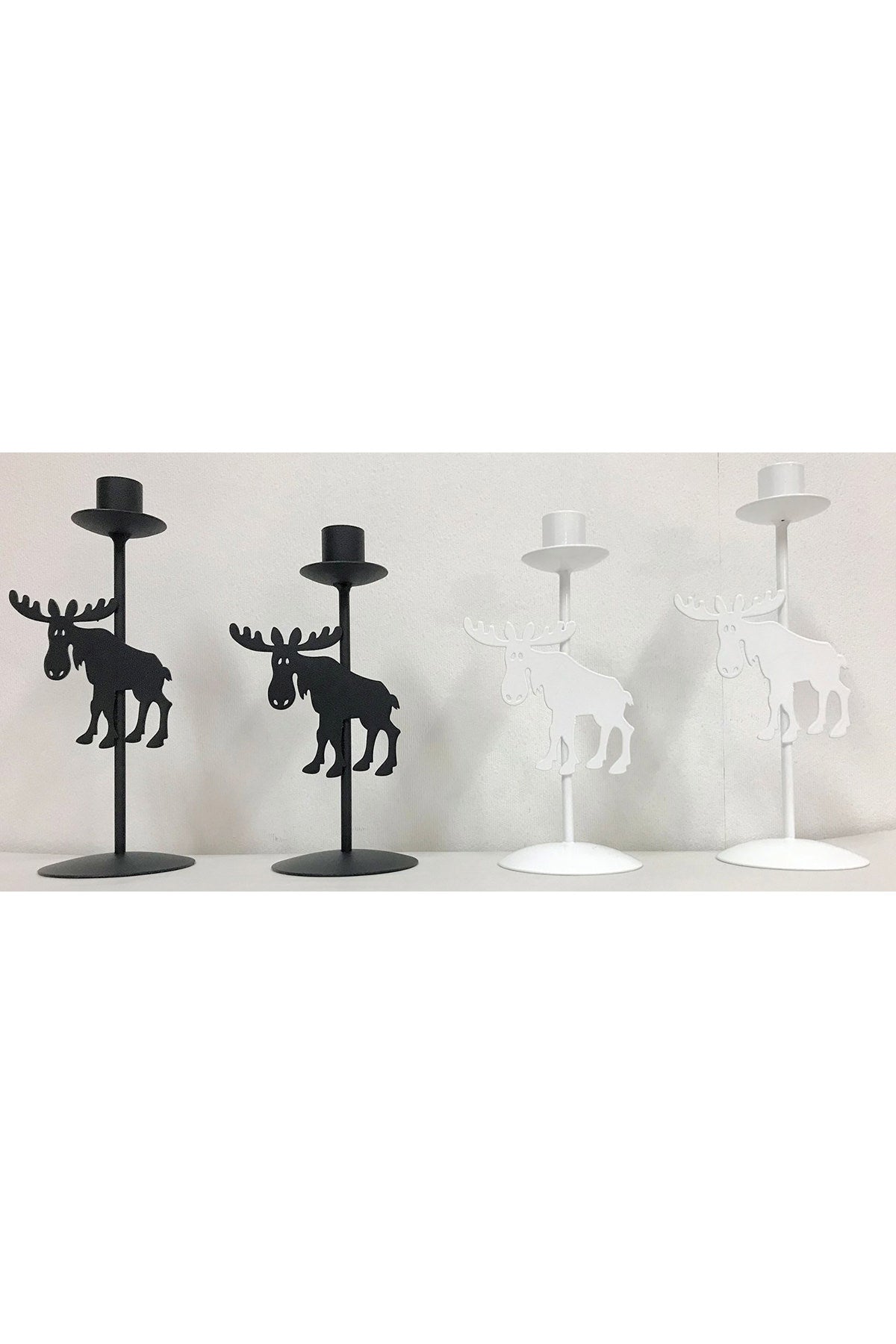 Kerzenhalter aus Eisen | Elch