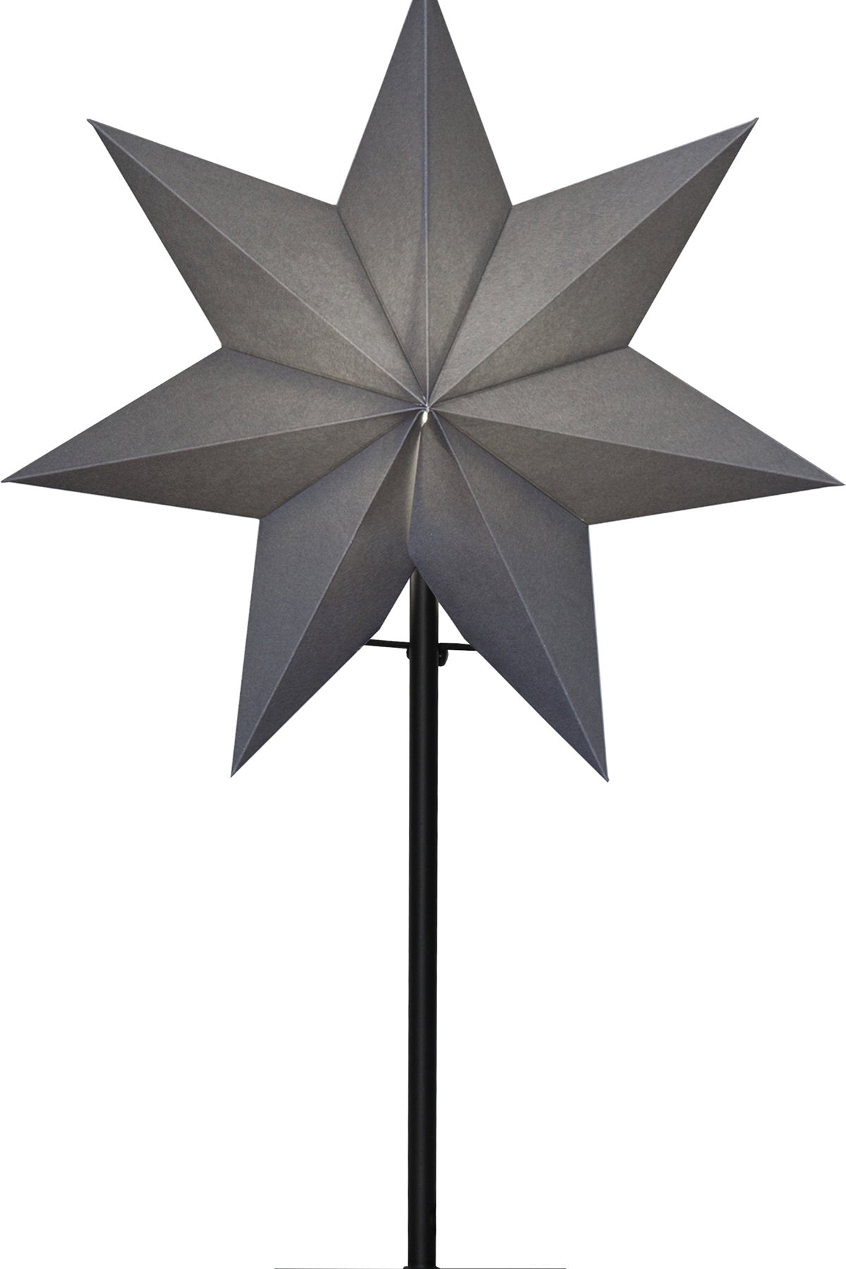 weihnachtsstern schweden Sternlampe anthrazit