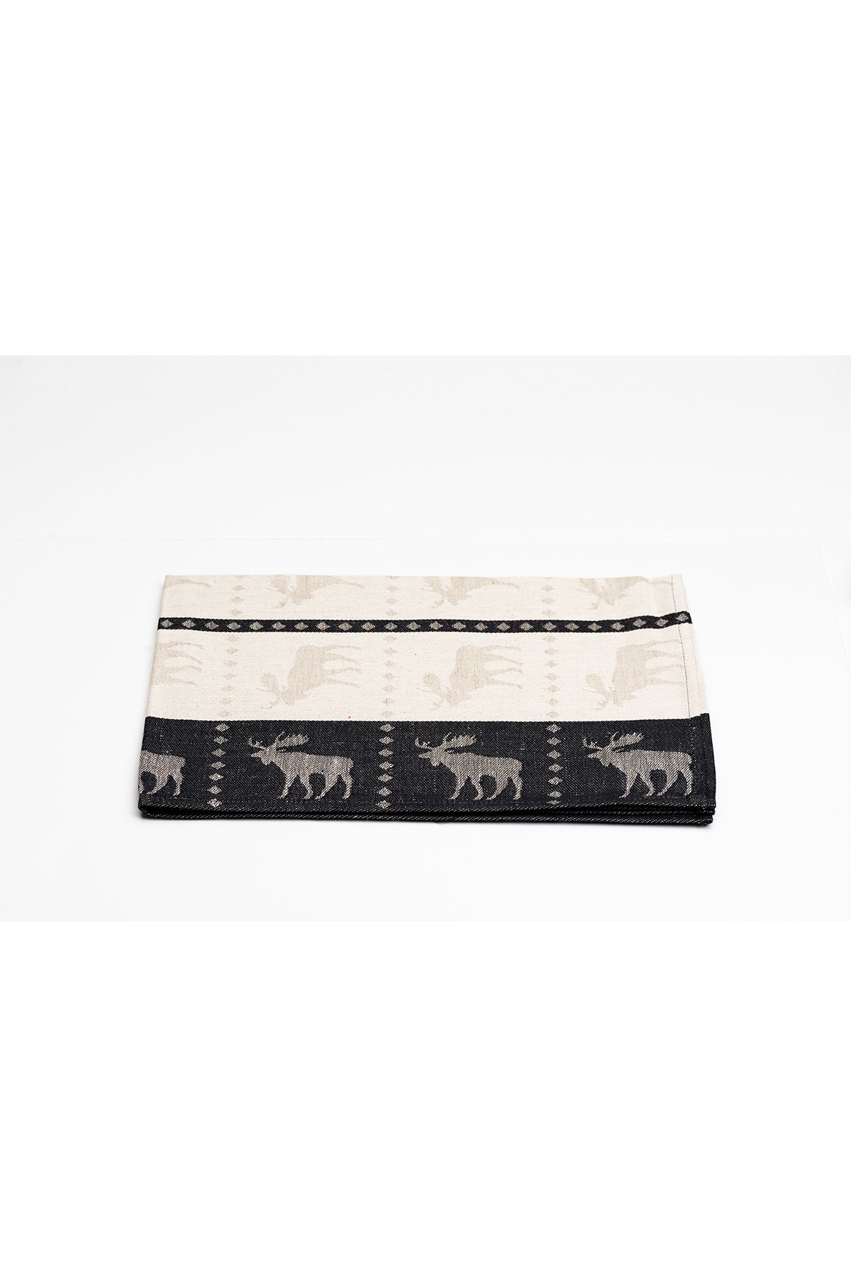 Towel, moose black, 50x70cm