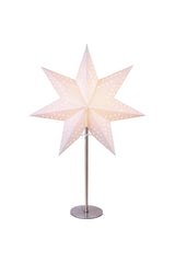 Sternlampe Bobo Metall, weiß | 51 cm