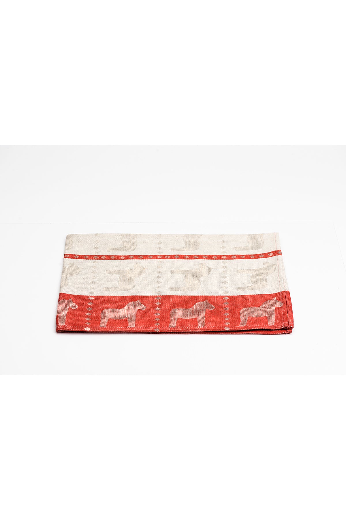 Towel horse red, 50x70cm