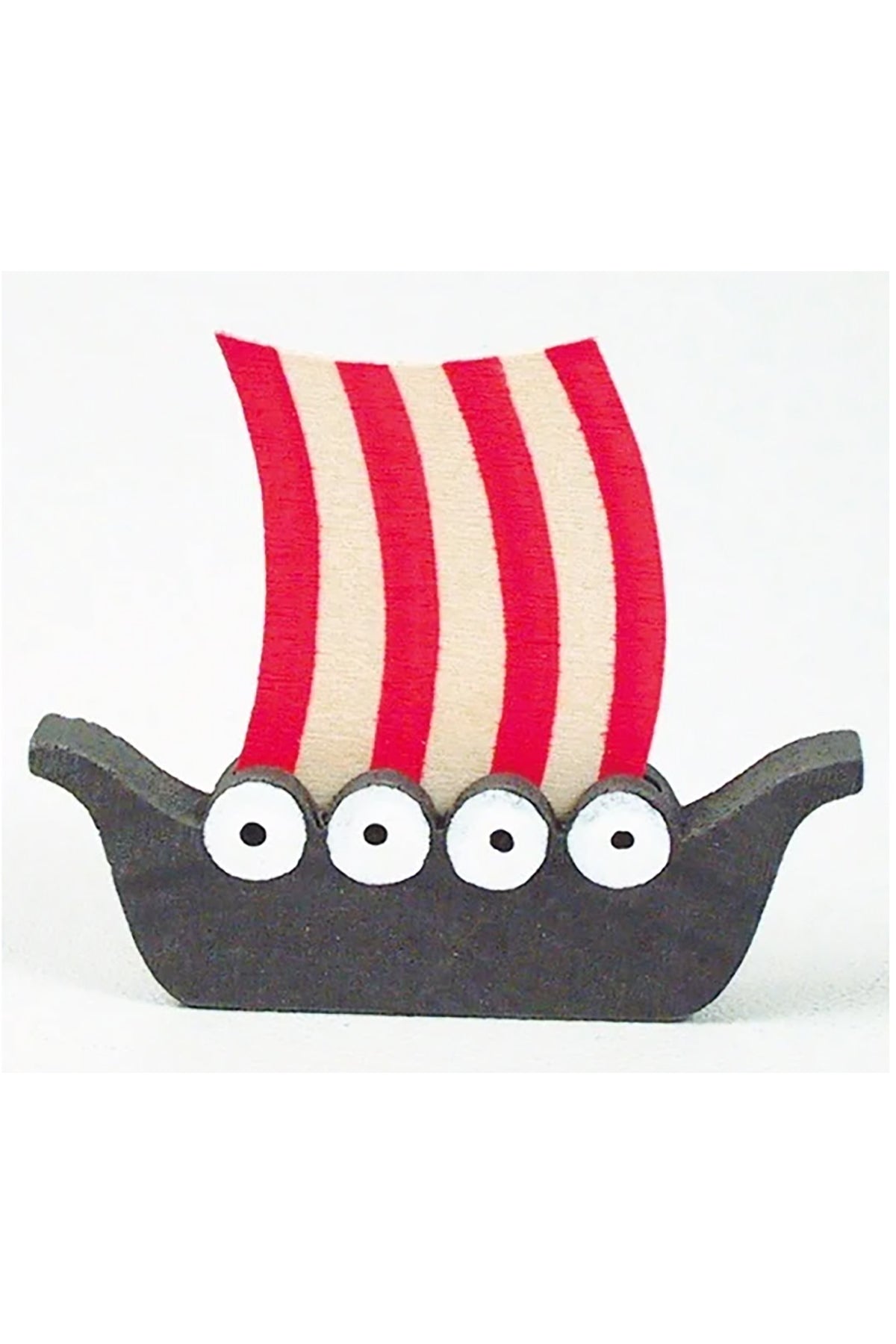 Magnet hand painted Viking ship | 56 mm