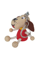 Schlüsselanhänger Holzfigur | Hund