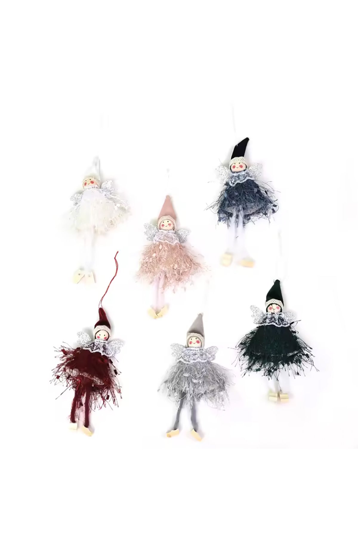 Weihnachtsengel Alma zum Aufhängen | 17 cm