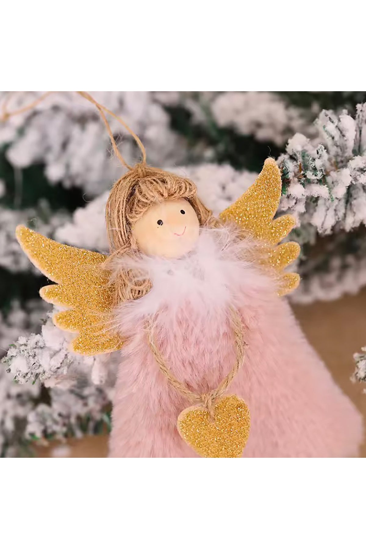 Weihnachtsengel Mila zum Aufhängen | 17 cm