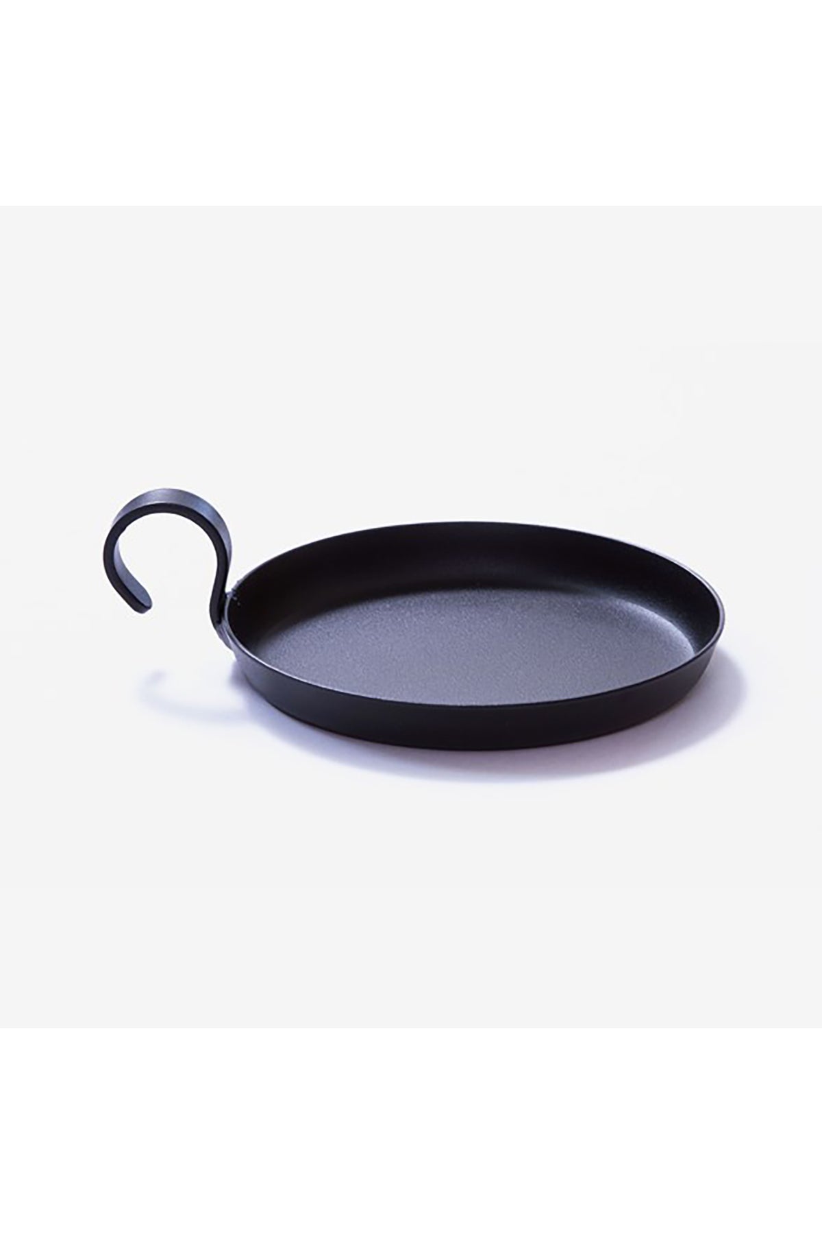 Block-Kerzenhalter aus Eisen, schwarz | 13 cm