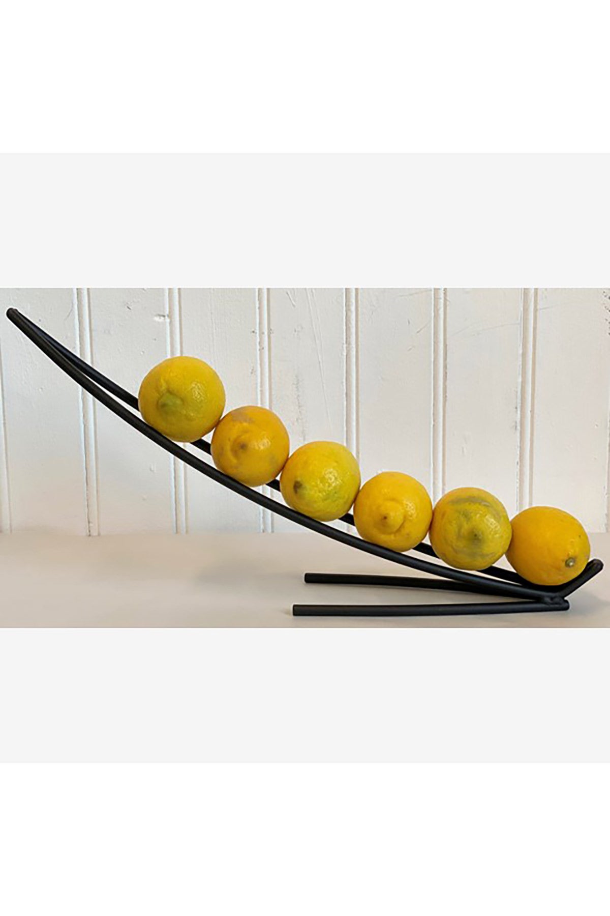 Obstschale modern Eisen, schwarz