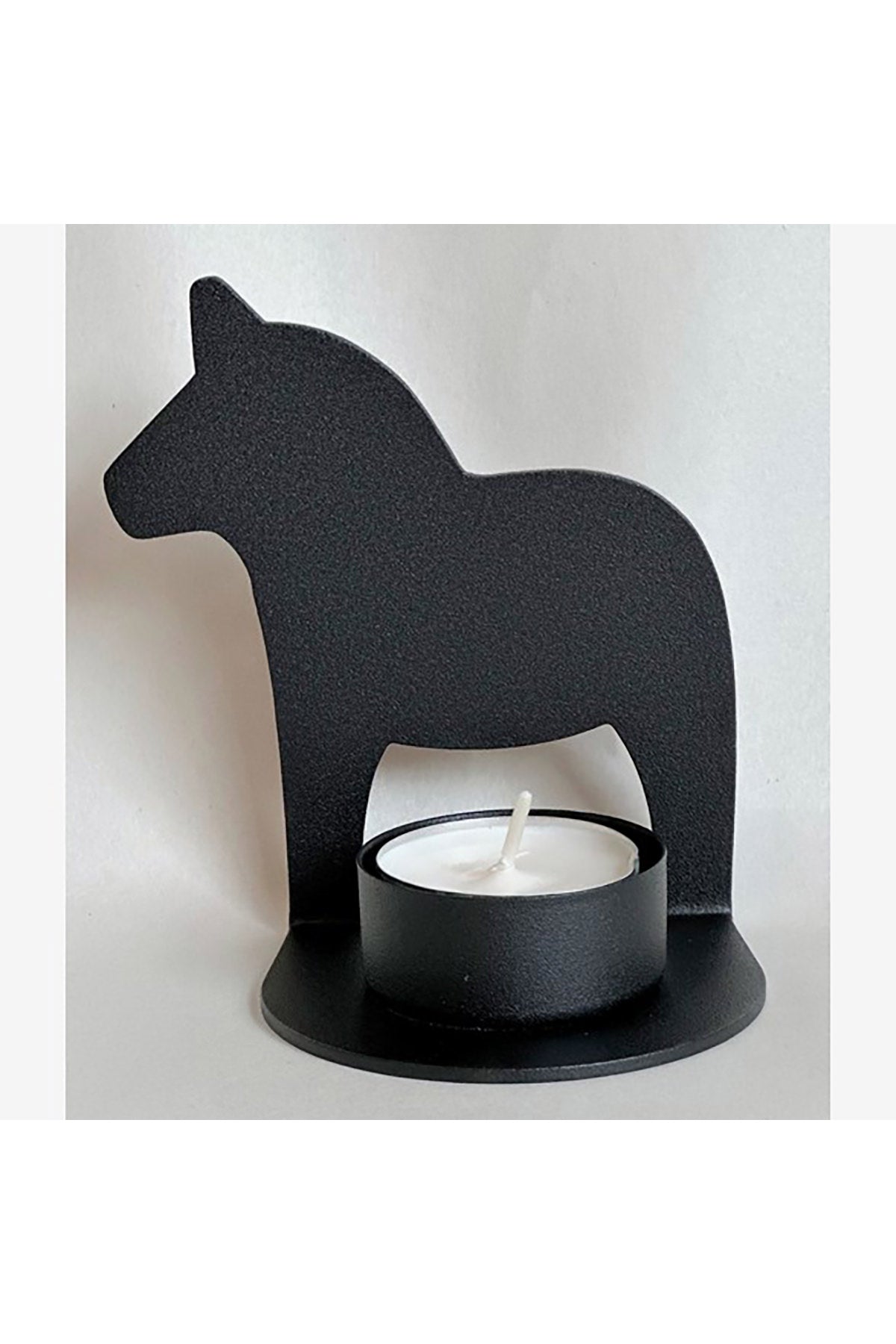 Candle holder tealight horse | 10cm