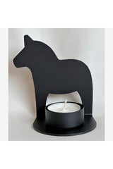 Candle holder tealight horse | 10cm