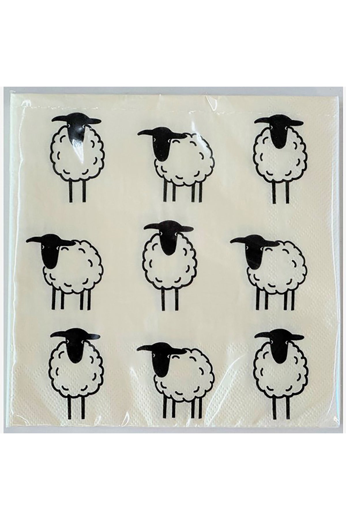 Papierservietten Schafe | 33x33 cm