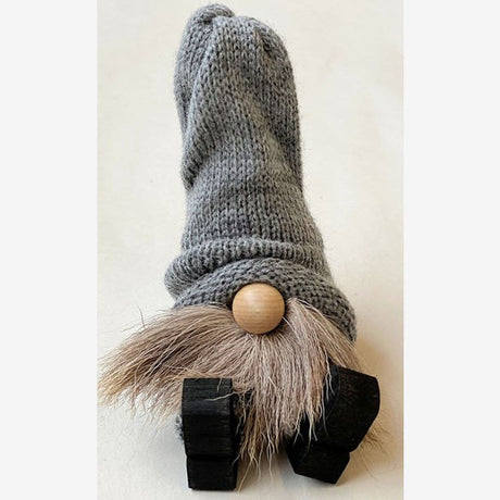 Tomte Nisse – Schwedische Handarbeit in Rot, Grau & Schwarz